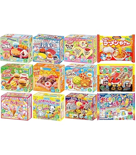 Kracie Popin' Cookin' Series Randomly 6pcs Selection Assortment